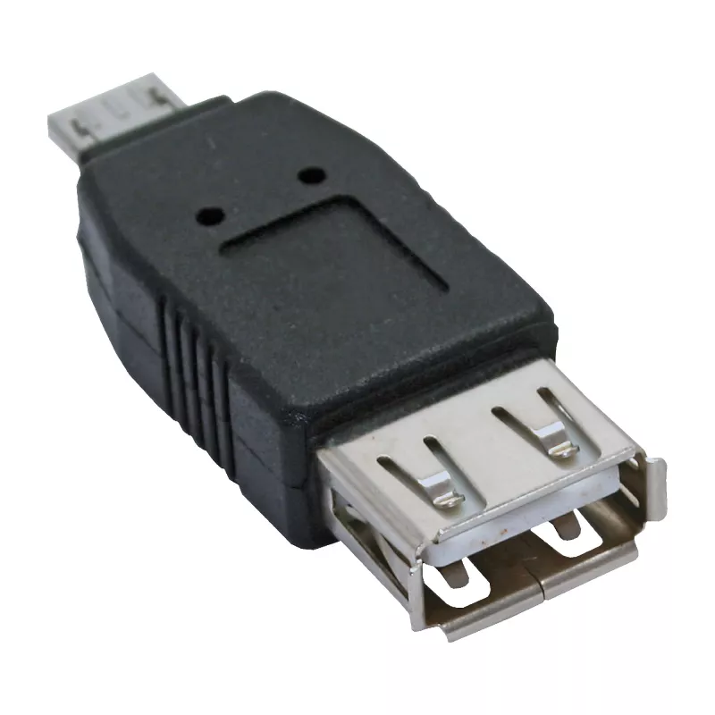 InLine Micro USB adaptér Micro-A samec na USB Type A samica 31600