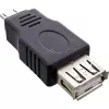 InLine Micro USB adaptér Micro-A samec na USB Type A samica 31600
