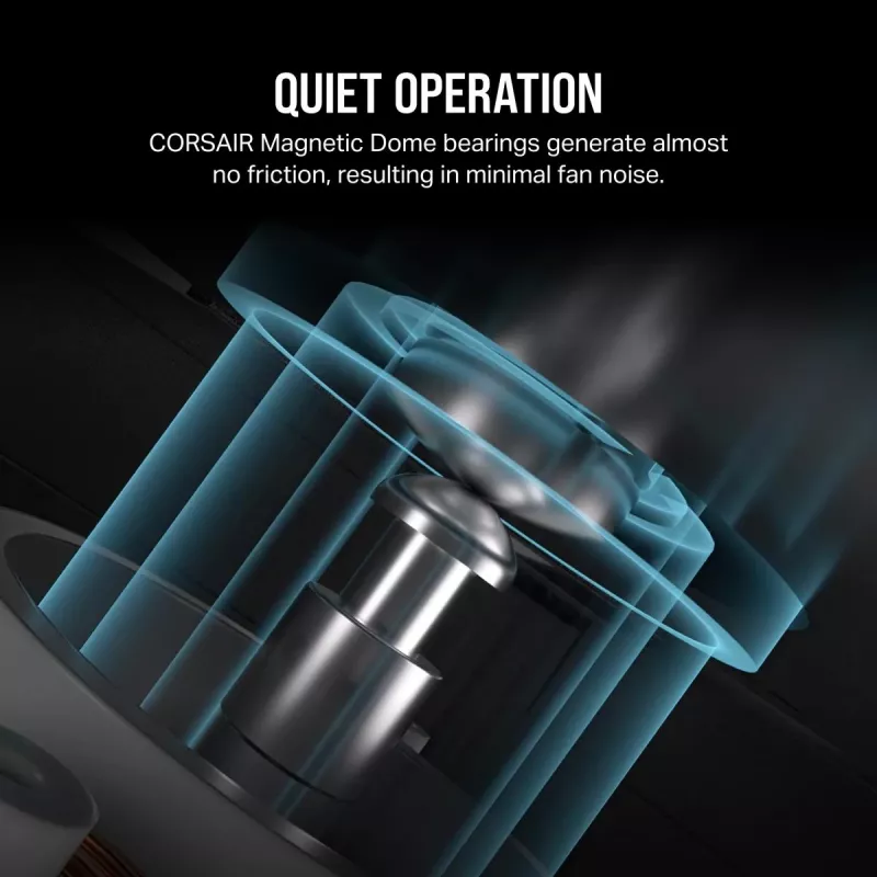 CORSAIR ventilátor - Rs Series Rs140 Max 140mm jednotlivé balenie