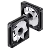 Jonsbo FR-505BR ARGB ventilátor do skrine s obrátenými lopatkami, PWM, 120 mm, 47,17 CFM, čierny
