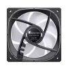 Jonsbo FR-505BR ARGB ventilátor do skrine s obrátenými lopatkami, PWM, 120 mm, 47,17 CFM, čierny