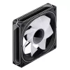Jonsbo FR-505BR ARGB ventilátor do skrine s obrátenými lopatkami, PWM, 120 mm, 47,17 CFM, čierny