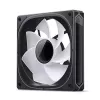 Jonsbo FR-505BR ARGB ventilátor do skrine s obrátenými lopatkami, PWM, 120 mm, 47,17 CFM, čierny