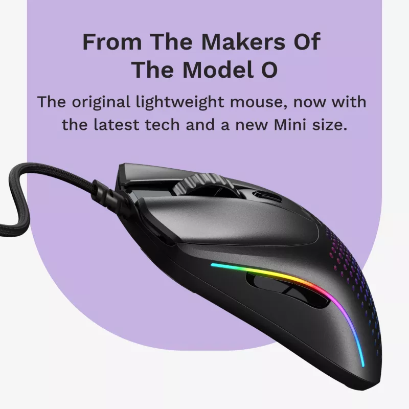 Herná myš Glorious Gaming Model O 2 Mini herná myš RGB čierna