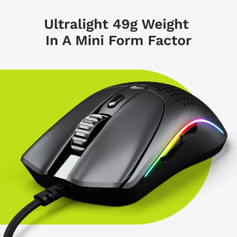 Herná myš Glorious Gaming Model O 2 Mini herná myš RGB čierna