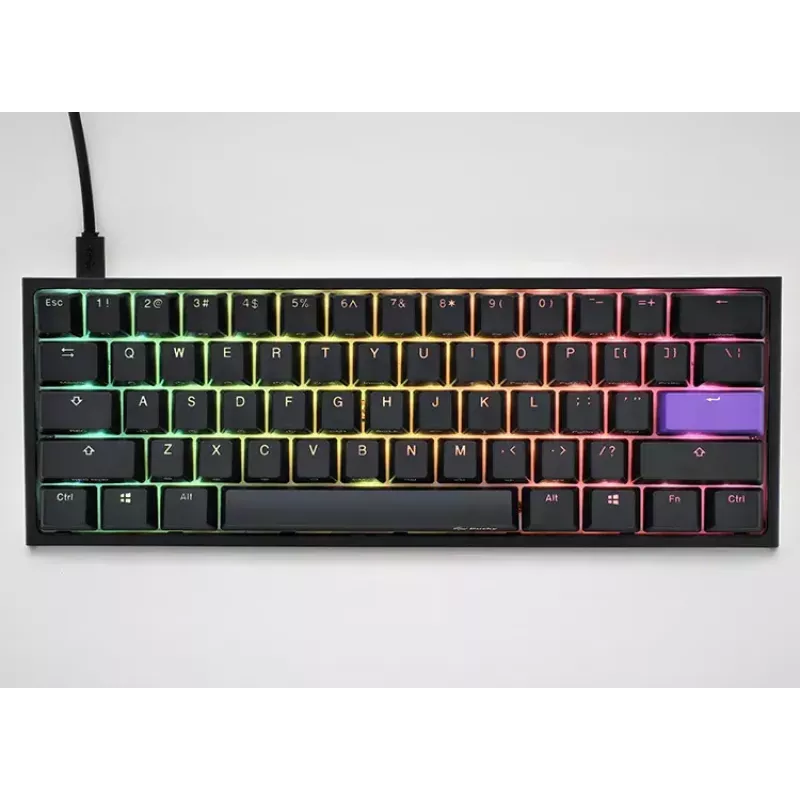 Ducky One 2 Pro Mini klávesnica herná USB QWERTY US anglická čierna