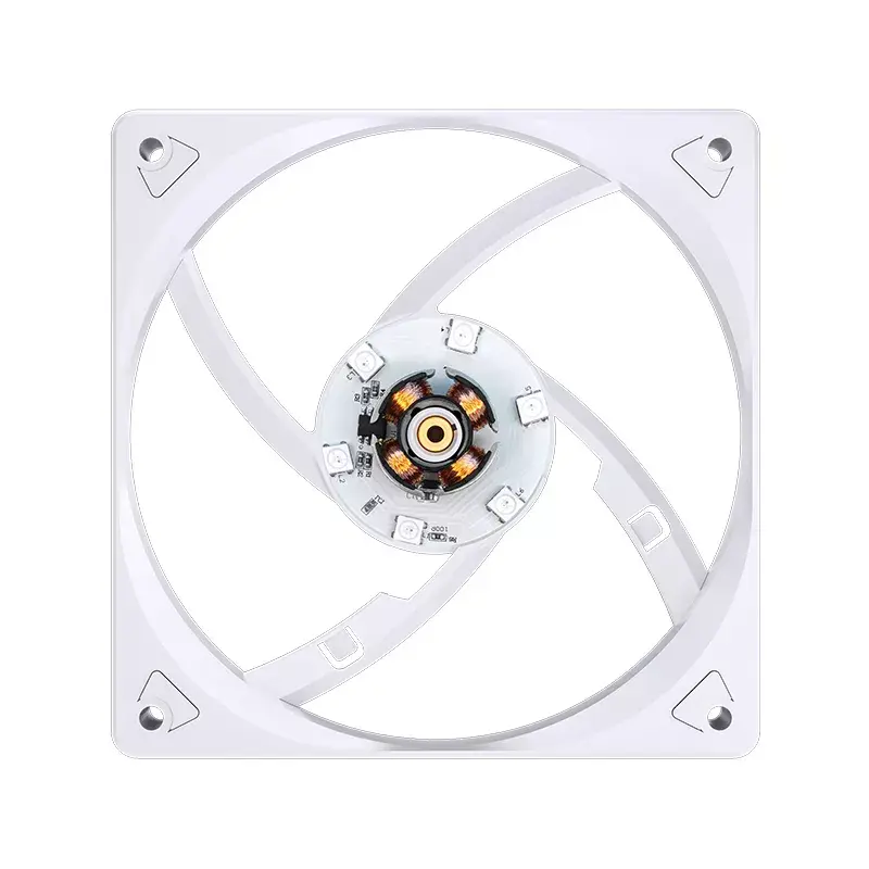 Jonsbo CR-3000 ARGB chladič procesora s dvoma vežami, 2 x 120 mm, biely