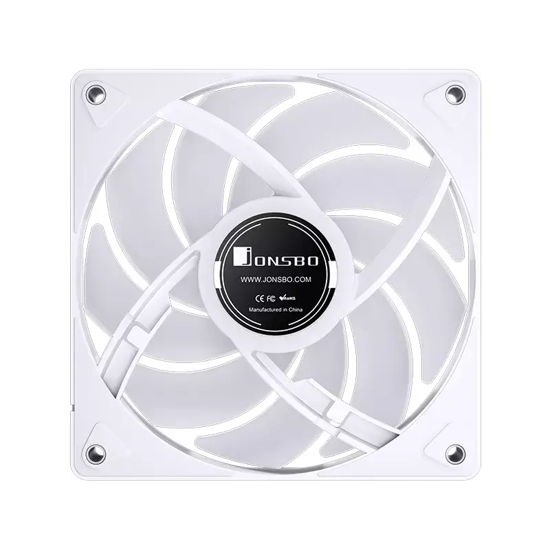 Jonsbo CR-3000 ARGB chladič procesora s dvoma vežami, 2 x 120 mm, biely