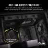 CORSAIR Rx Series iCUE LINK RX120 120 mm ventilátor trojventilátorová sada