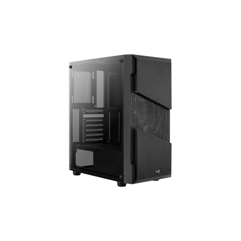Aerocool Menace Saturn FRGB Midi Tower čierna