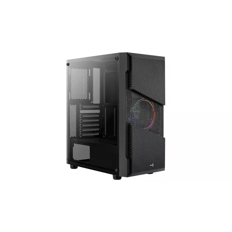Aerocool Menace Saturn FRGB Midi Tower čierna