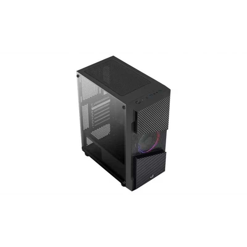 Aerocool Menace Saturn FRGB Midi Tower čierna