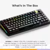 Glorious GMMK 3 Pro HE 75 % bezdrôtová herná klávesnica, zostavená, spínače Fox HE, US ANSI, čierna
