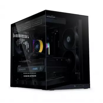 Počítačová skriňa Lian Li PC skriňa O11 Dynamic Mini V2 Flow čierna