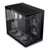 Počítačová skriňa Lian Li PC skriňa O11 Dynamic Mini V2 Flow čierna