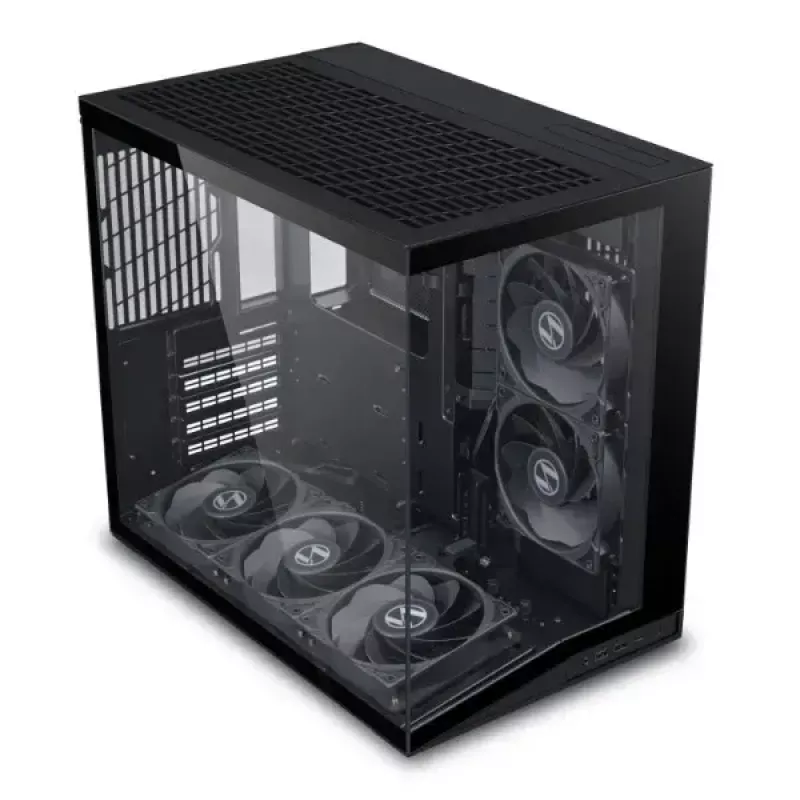 Počítačová skriňa Lian Li PC skriňa O11 Dynamic Mini V2 Flow čierna