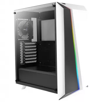 PC skriňa Aerocool Cylon Pro Tempered Glass Midi Tower biela