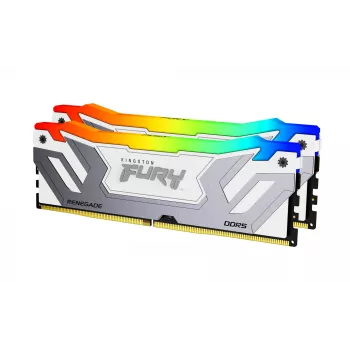 Kingston Technology FURY 48 GB 8400 MT/s DDR5 CL40 CUDIMM (kit s 2 kusmi) Renegade RGB White XMP