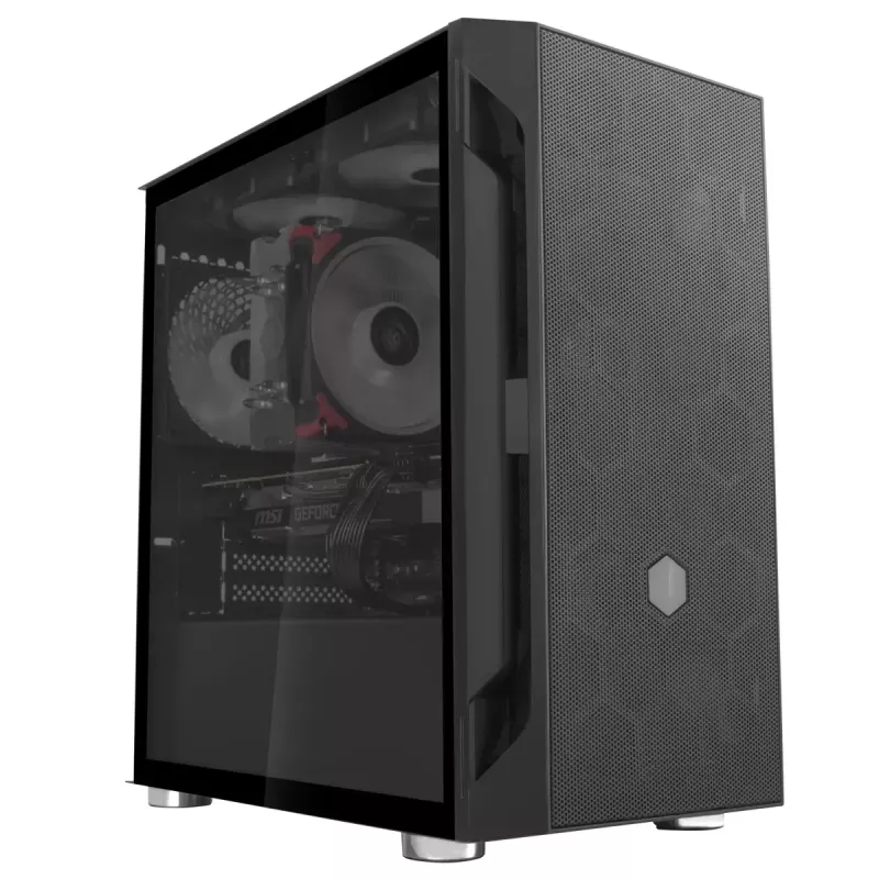 PC skriňa Silverstone FARA H1M Micro Tower čierna