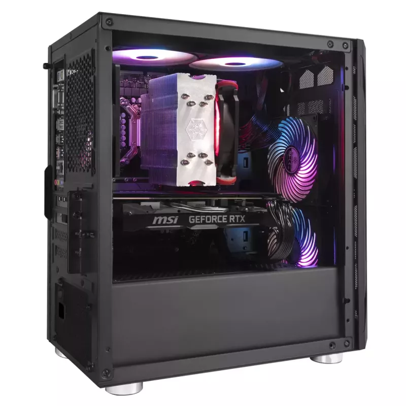 PC skriňa Silverstone FARA H1M Micro Tower čierna
