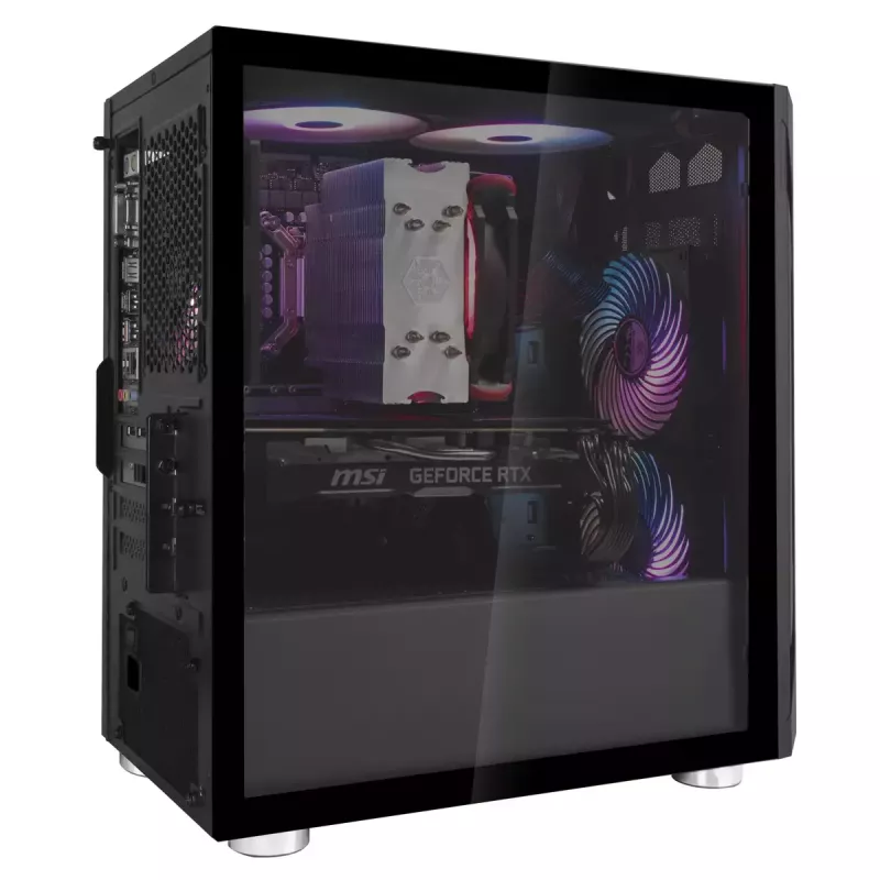 PC skriňa Silverstone FARA H1M Micro Tower čierna