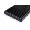 Radiátor Alphacool 14443 mosadz meď nerez čierny 140 mm