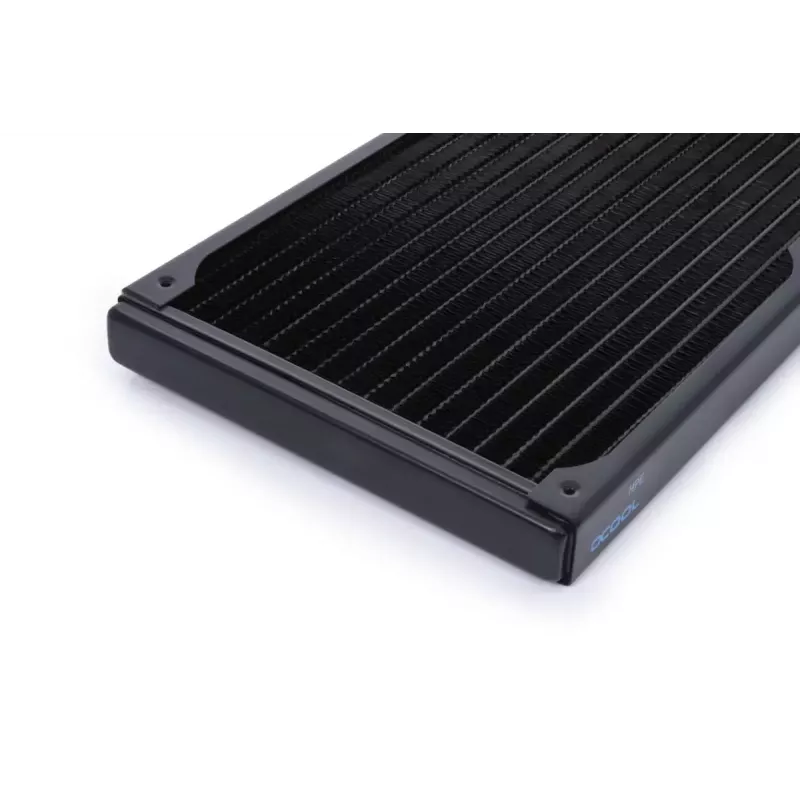 Radiátor Alphacool 14443 mosadz meď nerez čierny 140 mm