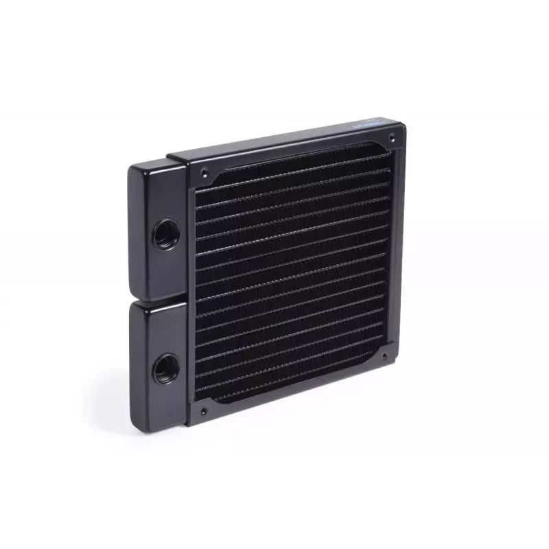 Radiátor Alphacool 14443 mosadz meď nerez čierny 140 mm