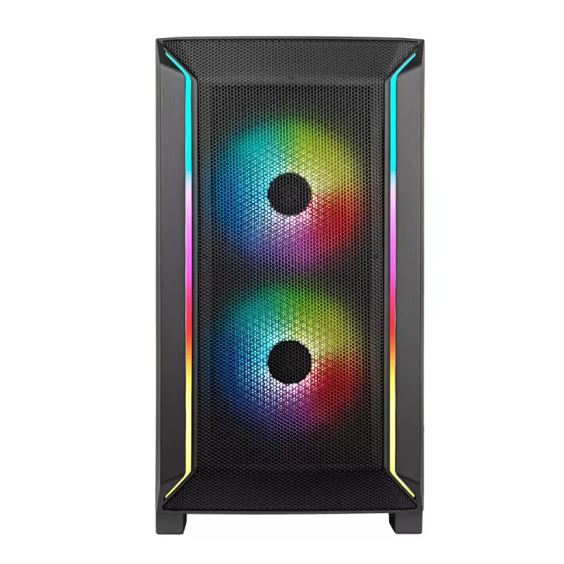 PC skriňa Silverstone FARA 312Z Midi Tower čierna