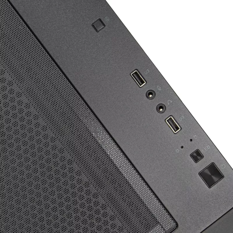 PC skriňa Silverstone FARA 312Z Midi Tower čierna