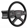 Moza Racing TSW volant, volant, PC, káblový & bezdrôtový, čierny, hliník, umelá koža, polymér, kábel