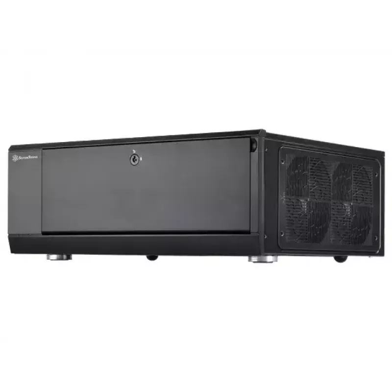 PC skriňa Silverstone GD10 HTPC čierna