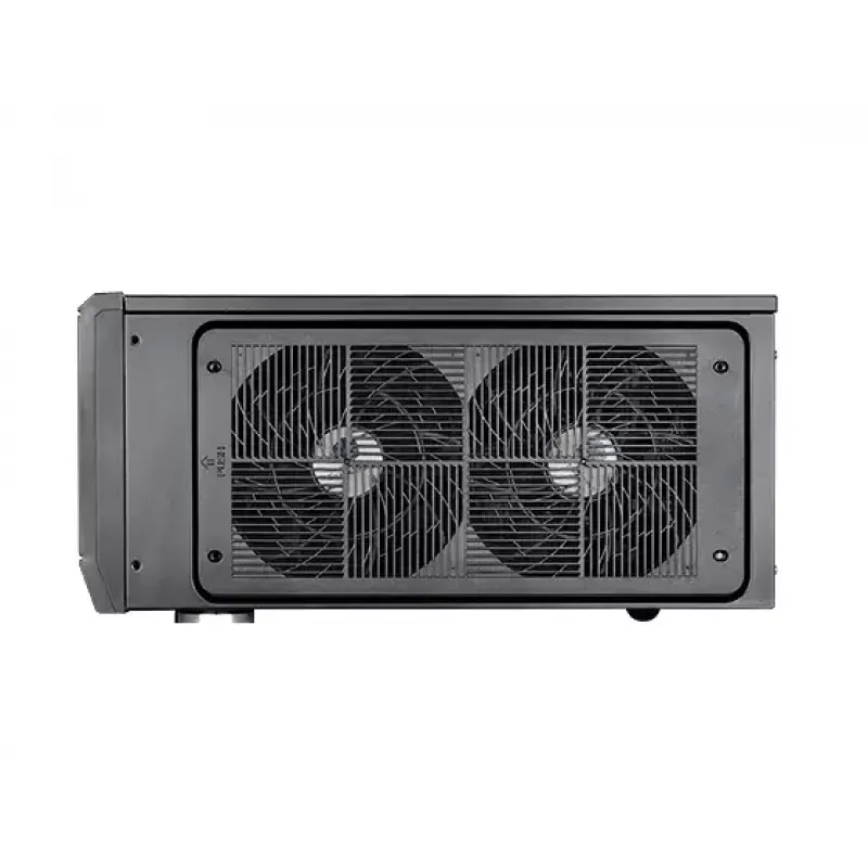 PC skriňa Silverstone GD10 HTPC čierna
