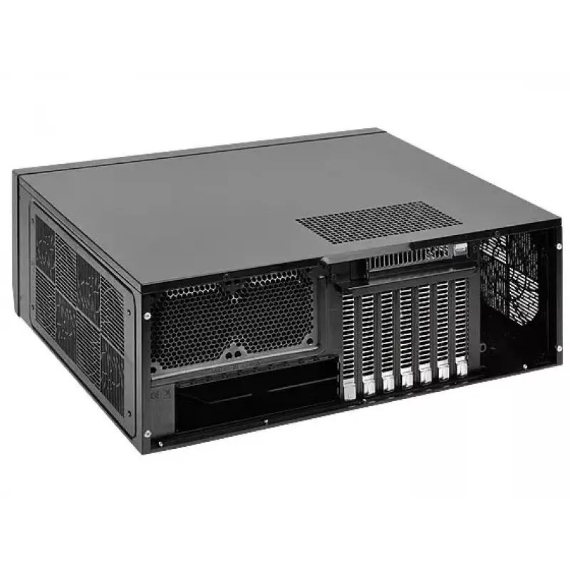 PC skriňa Silverstone GD10 HTPC čierna