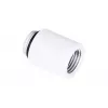 Spojka hadice Alphacool 17568 biela 1/4 palca závit 20 mm hĺbka