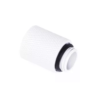 Spojka hadice Alphacool 17568 biela 1/4 palca závit 20 mm hĺbka