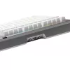 Glorious GMMK 3 Pro 75 % bezdrôtová herná klávesnica, Pre-Built, spínače Fox, US ANSI, strieborná