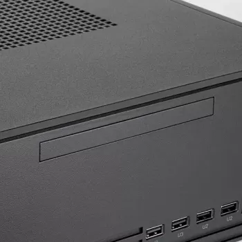 SilverStone MILO 11 SST-ML11B štíhla Micro-ATX desktopová PC skriňa