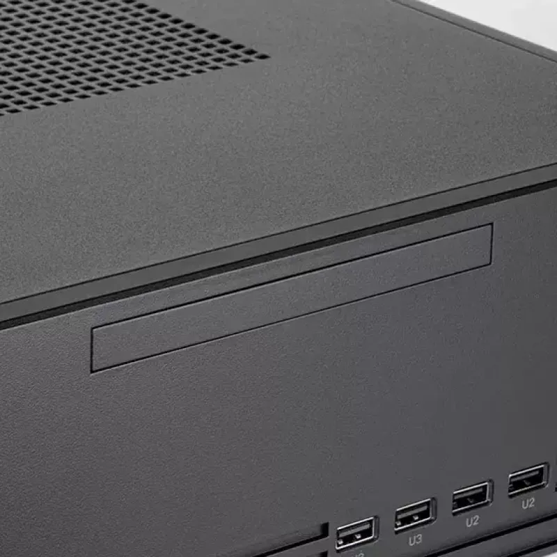 SilverStone MILO 11 SST-ML11B štíhla Micro-ATX desktopová PC skriňa