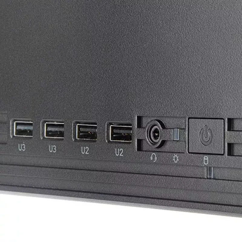 SilverStone MILO 11 SST-ML11B štíhla Micro-ATX desktopová PC skriňa
