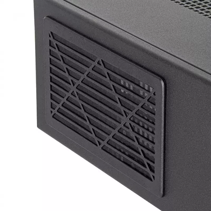 SilverStone MILO 11 SST-ML11B štíhla Micro-ATX desktopová PC skriňa