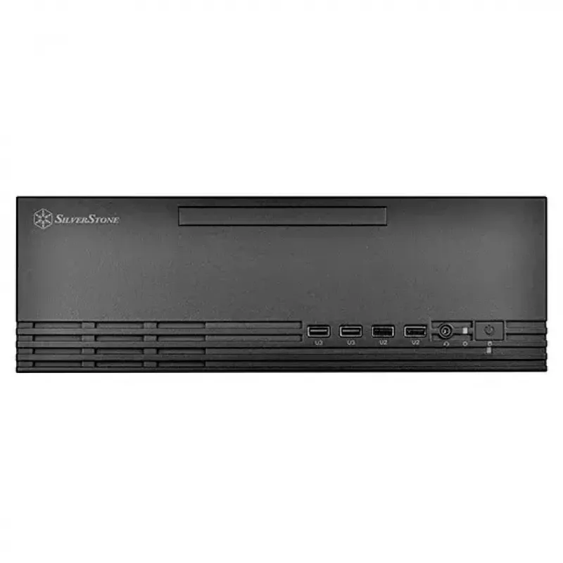 SilverStone MILO 11 SST-ML11B štíhla Micro-ATX desktopová PC skriňa