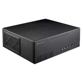 SilverStone MILO 11 SST-ML11B štíhla Micro-ATX desktopová PC skriňa