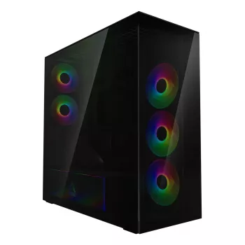 ARCTIC Xtender VG (Black) Premium E-ATX PC skriňa s vertikálnou montážou GPU