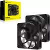 Ventilátor Corsair RS140 MAX ventilátor počítačovej skrine 14 cm čierny 2 kusy