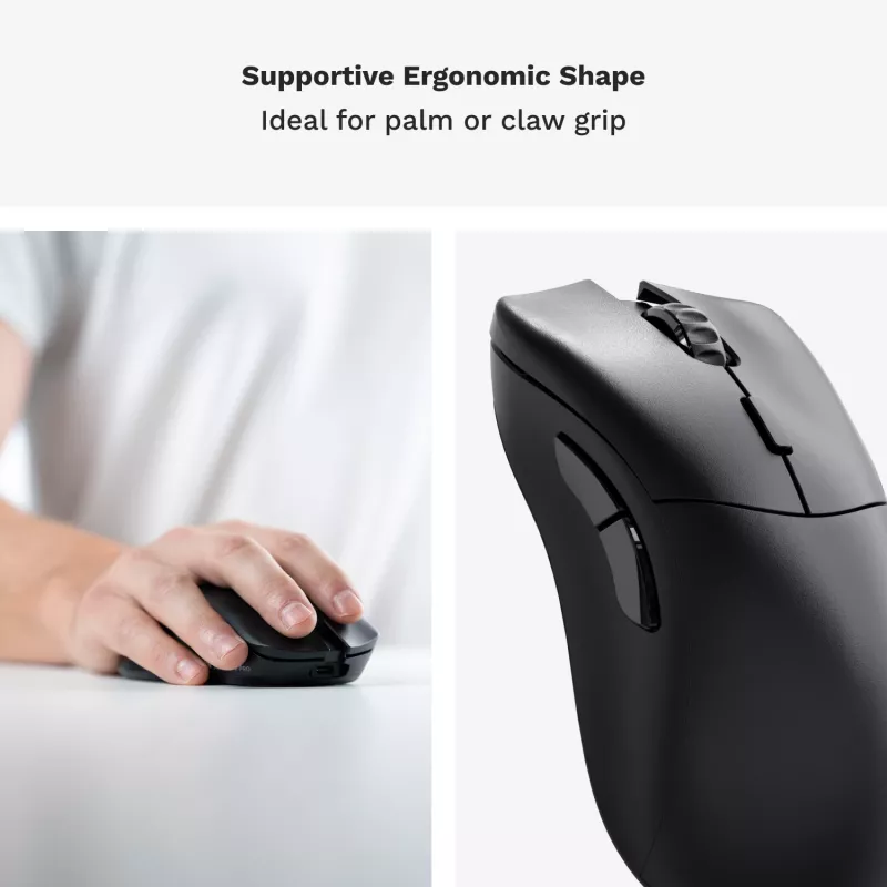 Glorious Gaming Glorious Model D 2 PRO Wireless - 1K Polling - čierna