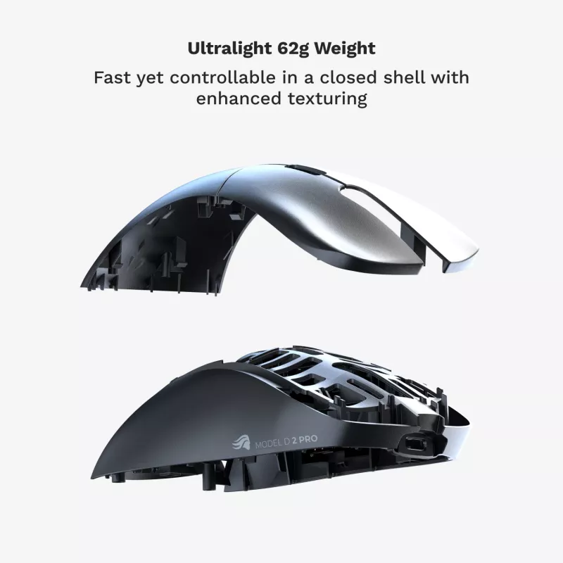 Glorious Gaming Glorious Model D 2 PRO Wireless - 1K Polling - čierna