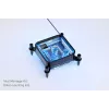 Water block Alphacool Core 1 LT Aurora Akryl Meď Nikel čierna Transparentná