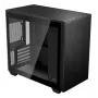 PC skriňa Aerocool Stormfront Mini Mini Tower čierna ATX Side PSU 120 mm ventilátor