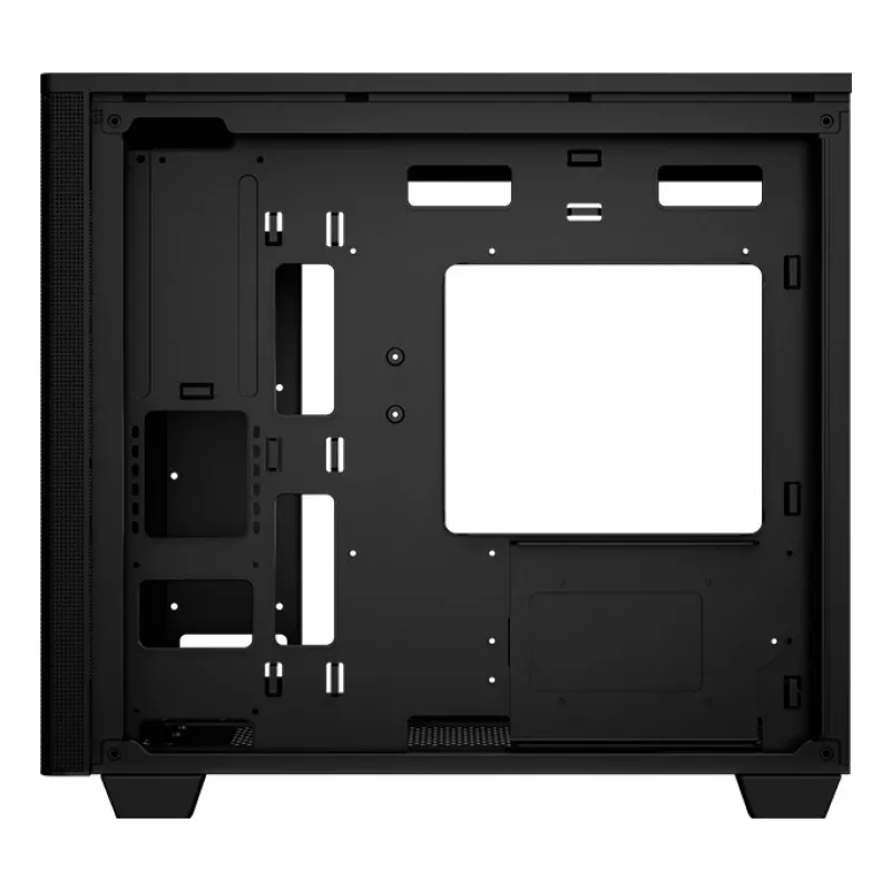 PC skriňa Aerocool Stormfront Mini Mini Tower čierna ATX Side PSU 120 mm ventilátor